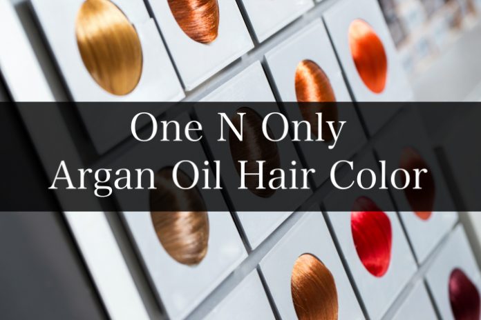 One N Only Argan Oil Hair Color Chart