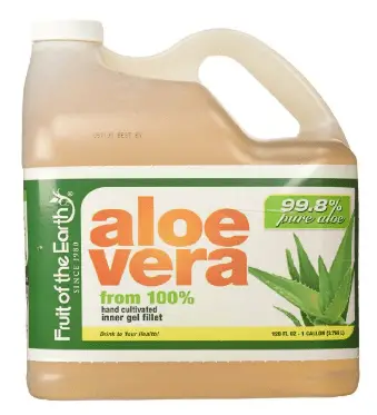 Aloe Vera Juice for Hair Fruit of the Earth Aloe Juice