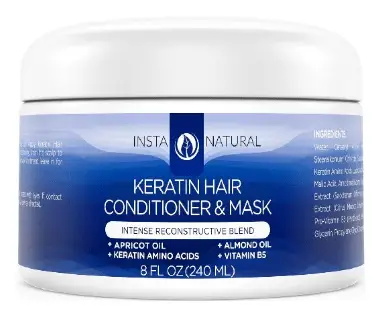 Keratin Treatment at Home InstaNatural Keratin Complex Hair Mask