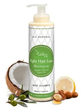 best shampoos for hair loss Nature Lush Organic Argan Anti-Hair Loss Shampoo