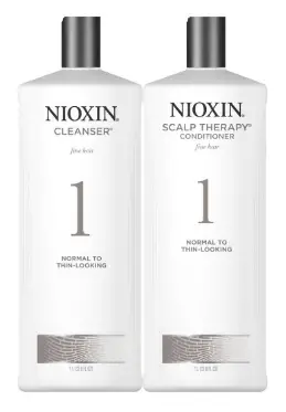 best shampoos for hair loss Nioxin System 1 Cleanser & Scalp Therapy
