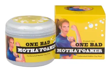 Carbonated bubble clay mask one bad motha'foamer