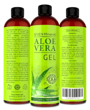 Aloe Vera Juice for Hair Seven Minerals Aloe Vera Gel