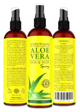 Aloe Vera Juice for Hair Seven Minerals Aloe Vera Spray