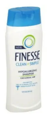 Hypoallergenic Shampoo Finesse Clean and Simple
